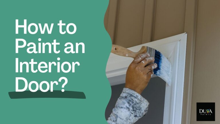 How to Paint an Interior Door